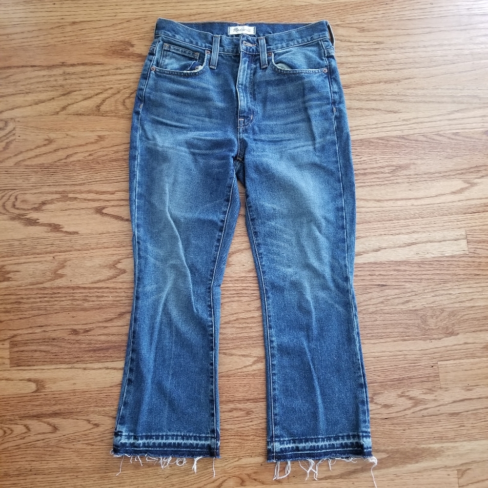 Madewell retro crop bootcut